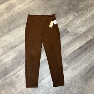 New with tags! Justfab Ultra Suede Leggings Pants Size XL